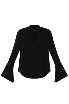 Saint Laurent Shirt with dotted pattern | Women's Clothing